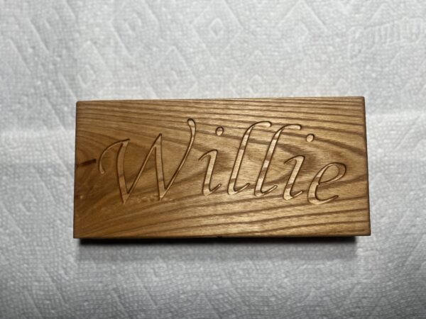 Willie Wooden Dart Case