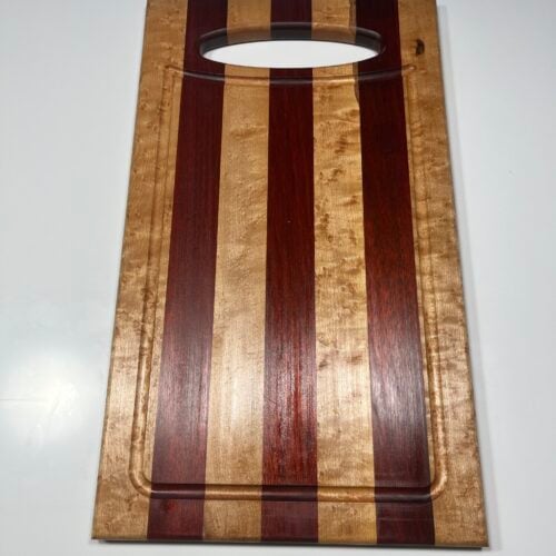 IMG_4884 Blood Wood/Birds Eye Maple (Rare) 9.5x16x 3/4 Thick