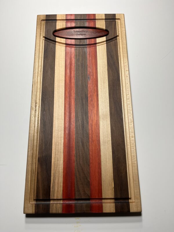 IMG_4958 Blood Wood/Walnut 9.5 x 19 x 1.0 SKU #7A