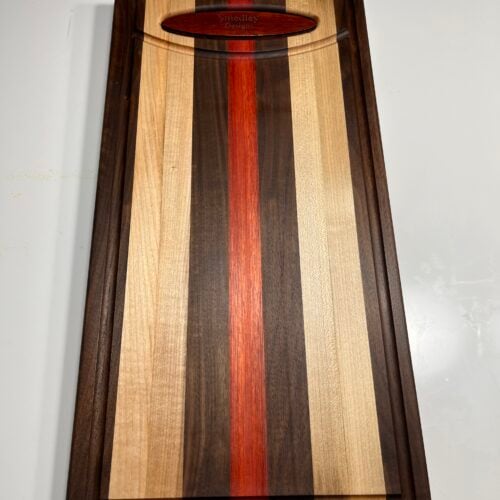 IMG_4965 Blood Wood/Walnut/Maple 9.5x19x1.0 SKU #7B