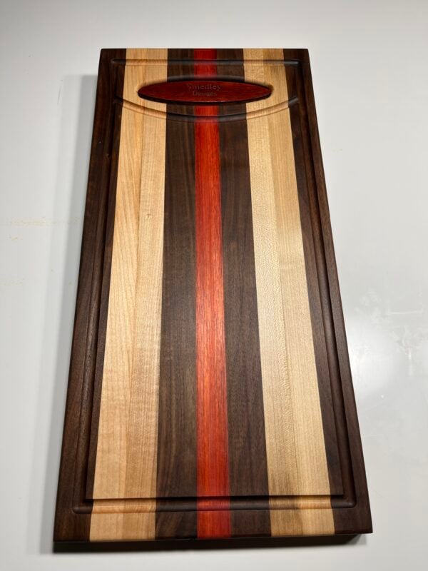 Blood Wood/Walnut/Maple 9.5x19x1.0 SKU #7B