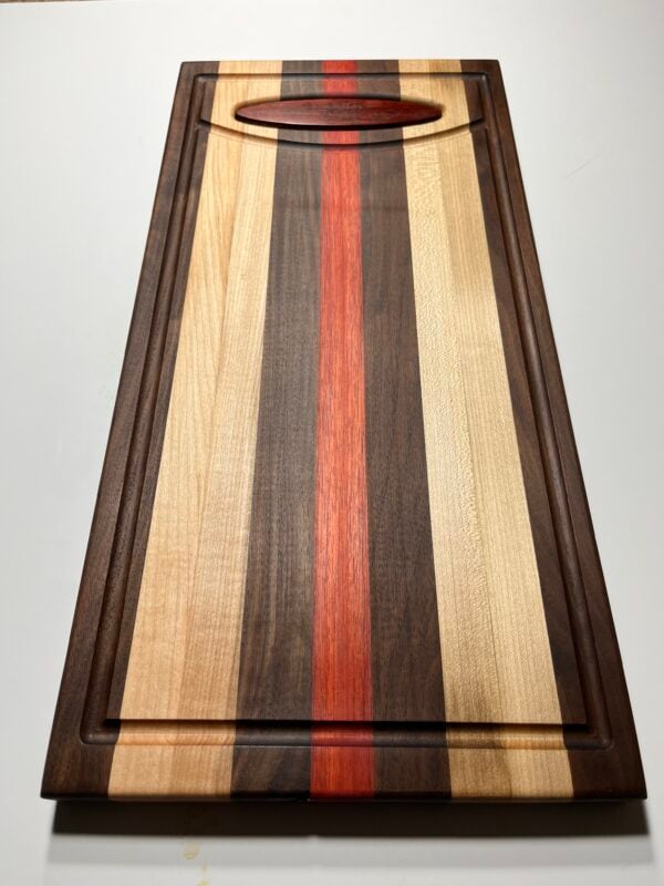 Blood Wood/Walnut/Maple 9.5x19x1.0 SKU #7B