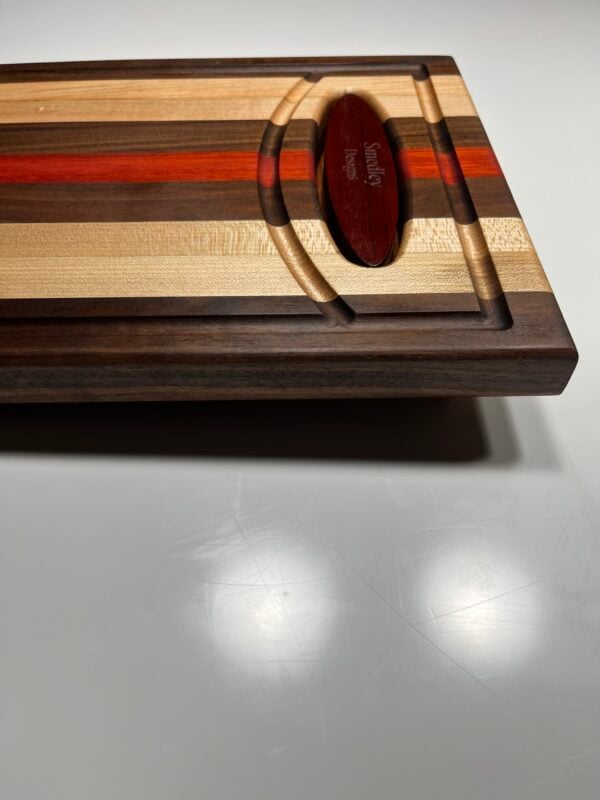 Blood Wood/Walnut/Maple 9.5x19x1.0 SKU #7B